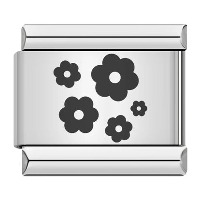 Laser Italian Charm Links 112