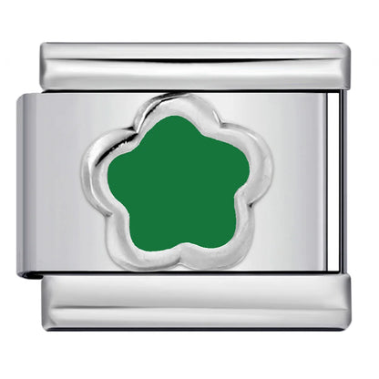 Flower Italian Charm Link 480