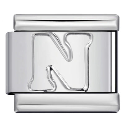 Silver Color 26 English Letter 533
