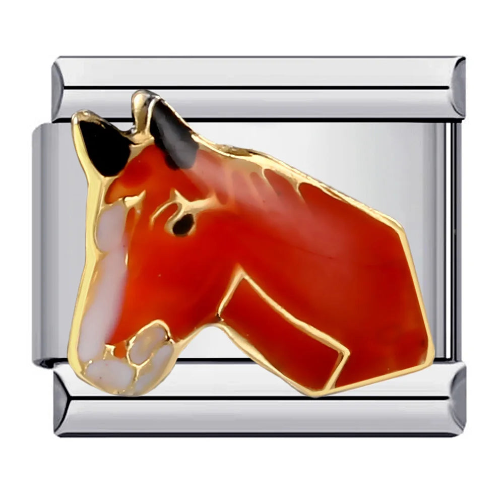Animal Italian Charm Links 074