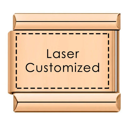 Laser Customization Italian Charm 514