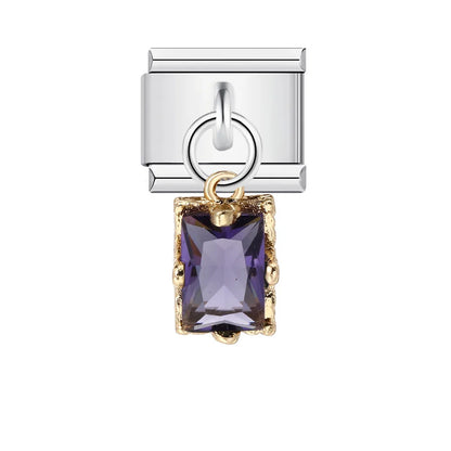 Blue Italian Charm Link 402