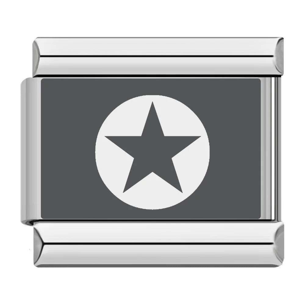 Laser 26 English Letters Charm 028