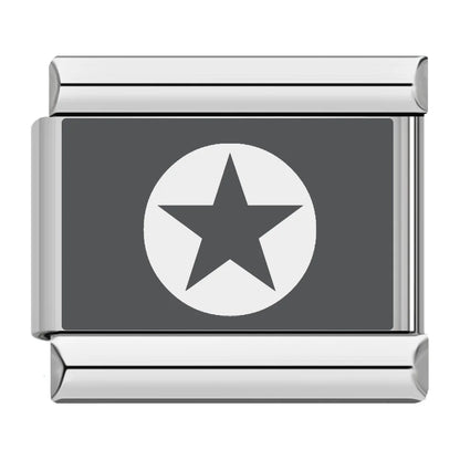 Laser 26 English Letters Charm 028