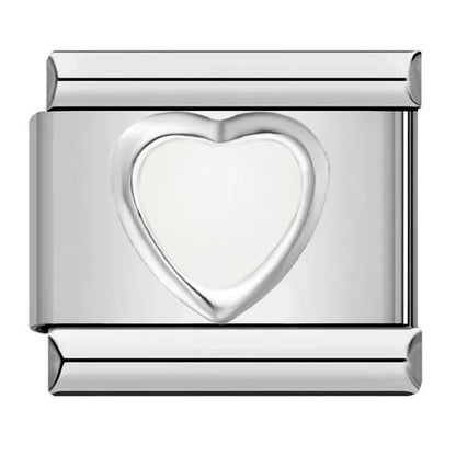 Heart Italian Charm Link 178