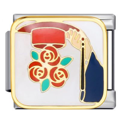 Graduation Italian Charm Link 317