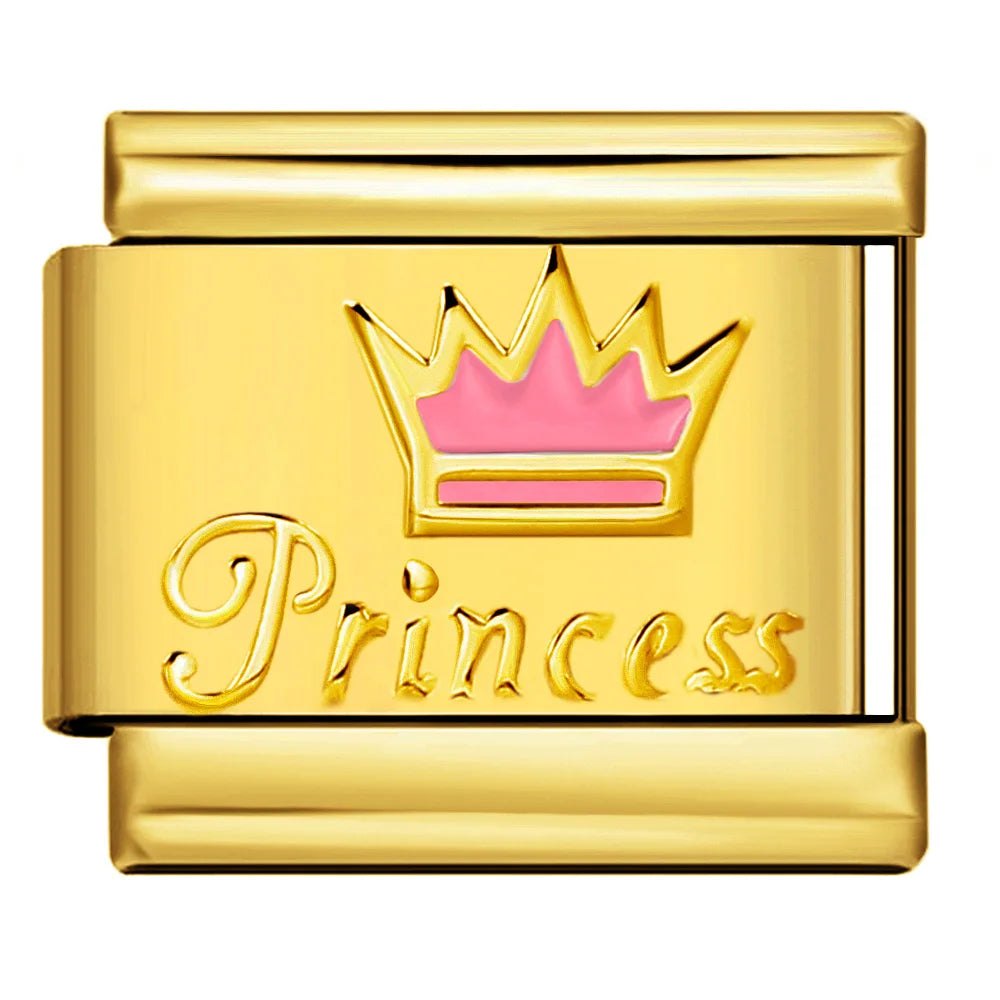 Princess Crown Italian Charm 311