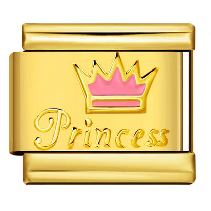 Princess Crown Italian Charm 311