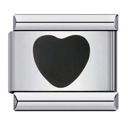 Black Italian Charm Links 318