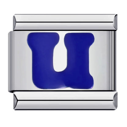 Blue Color 26 English Letters 002