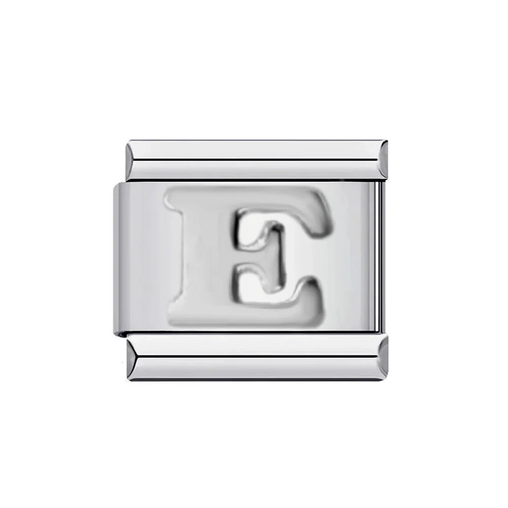 Silver Color 26 English Letter 071