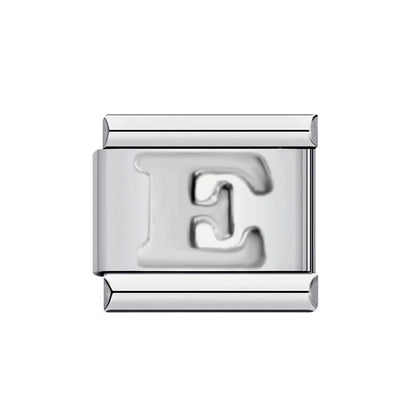 Silver Color 26 English Letter 071