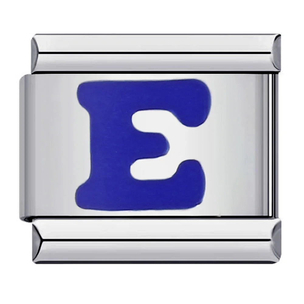 Blue Color 26 English Letters 002