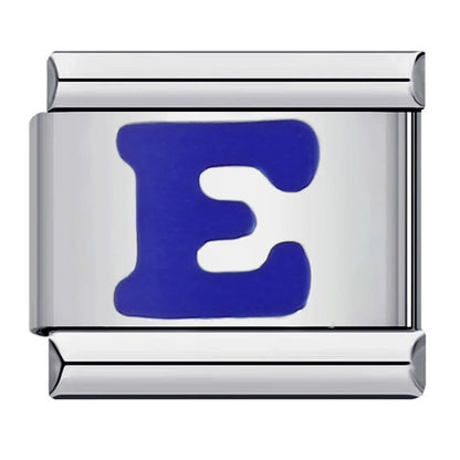 Blue Color 26 English Letters 002