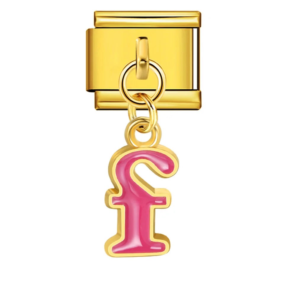 Gold Color 26 English Letter 461
