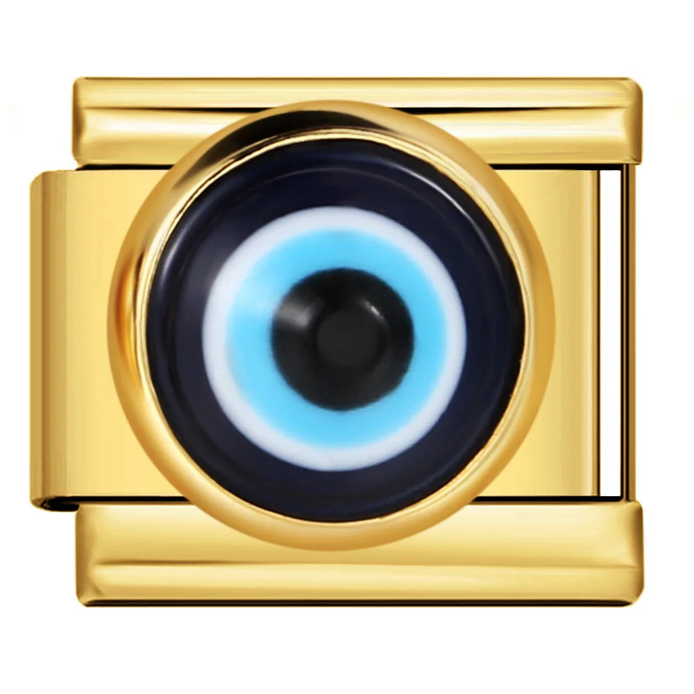 Gold Color Italian Charm Link 176
