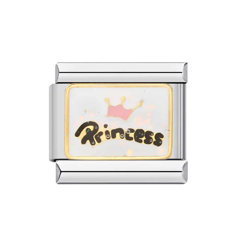 Pink Color 26 English Letters 018