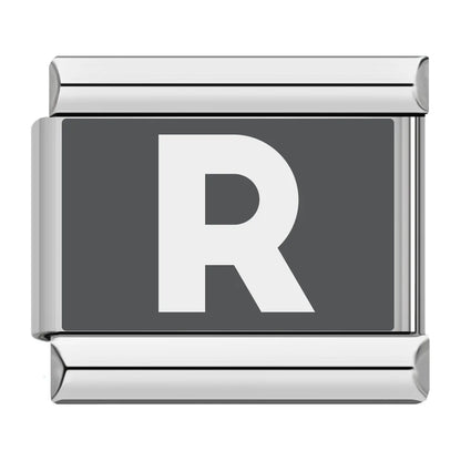 Laser 26 English Letters Charm 028