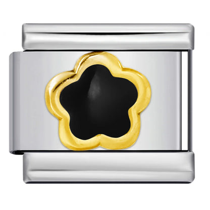 Flower Italian Charm Link 480