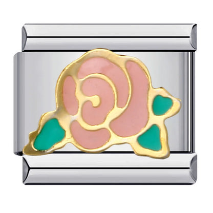 Flower Italian Charm Links 073