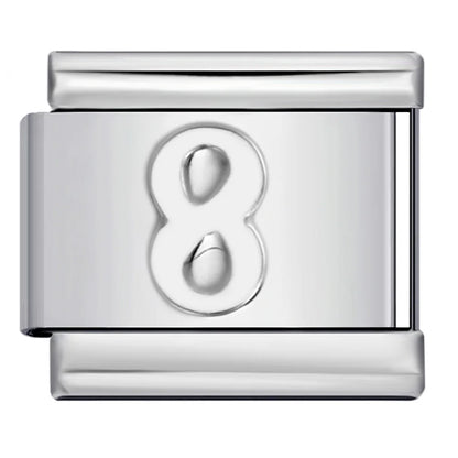 0-9 Number Italian Charm Links 135