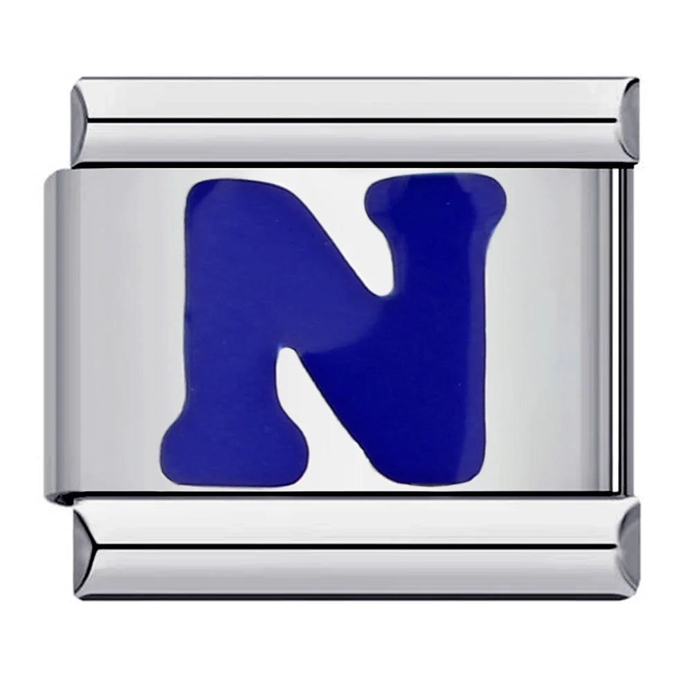 Blue Color 26 English Letters 002