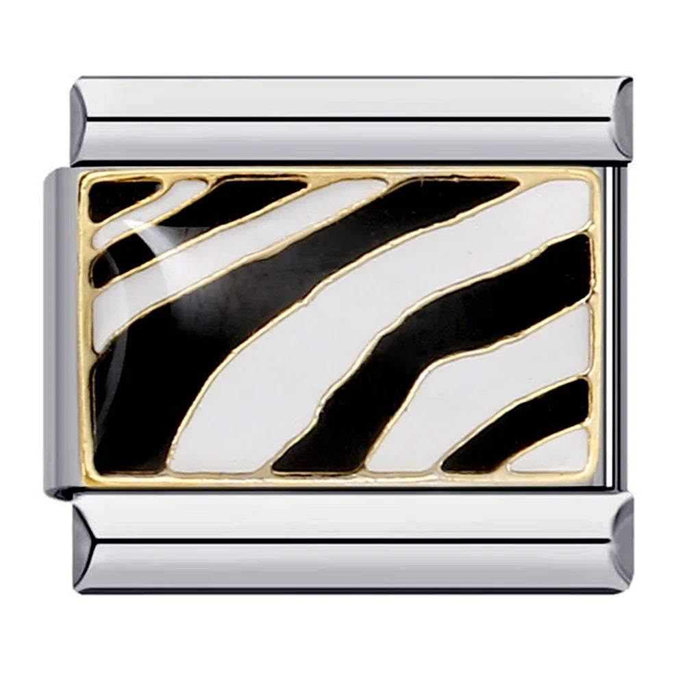 Black Italian Charm Link 315
