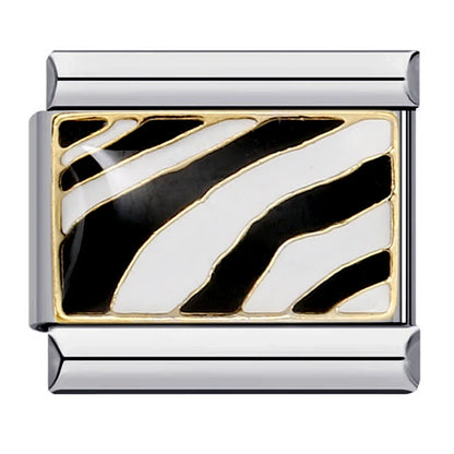 Black Italian Charm Link 315
