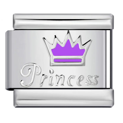 Princess Crown Italian Charm 311