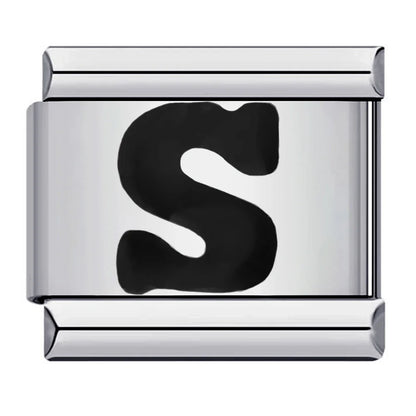 Black Color 26 English Letter 001