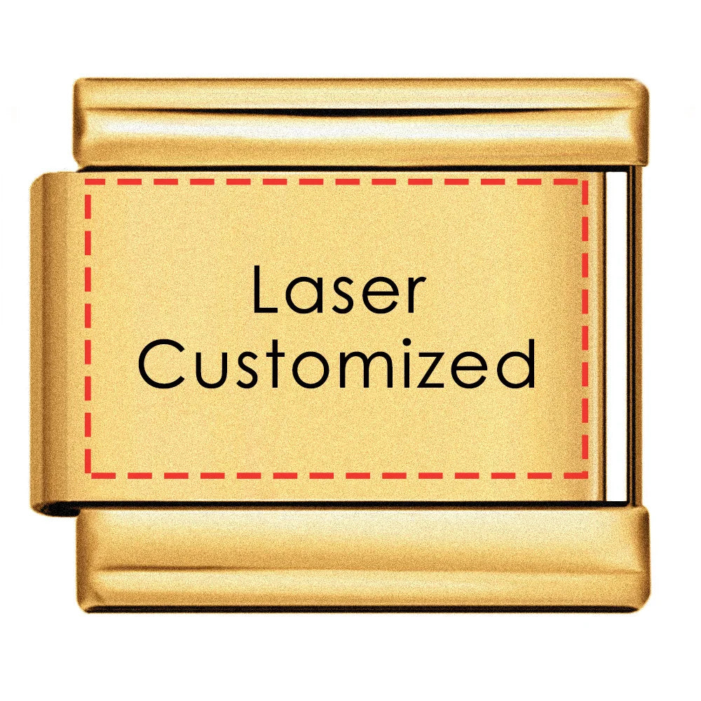 Laser Customization Italian Charm 514