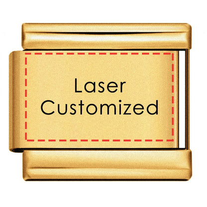 Laser Customization Italian Charm 514