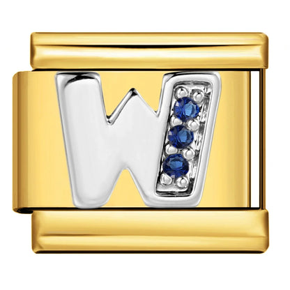 Gold Color 26 English Letters 383