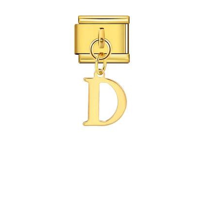 Gold Color Pendant 26 English Letter 520
