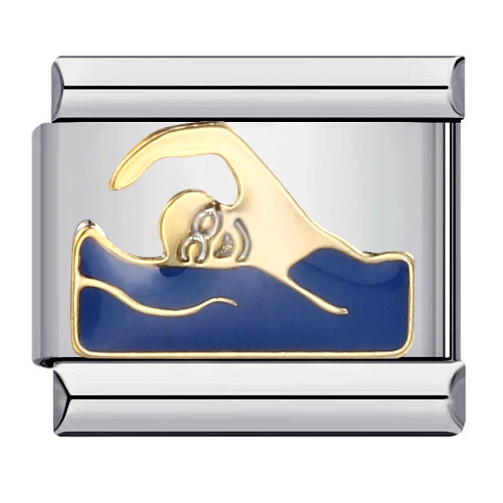Beach Italian Charm Links 155