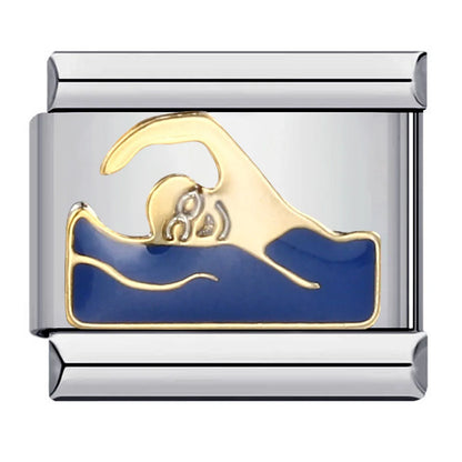 Beach Italian Charm Links 155