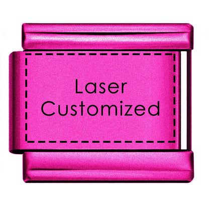 Laser Customization Italian Charm 514