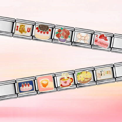 Coffee Italian Charm Links 122