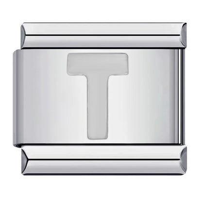Silver Color 26 English Letters 125