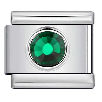 Colorful Zirconia Italian Charm 506