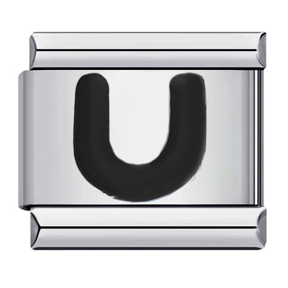 Black Color 26 English Letter 498