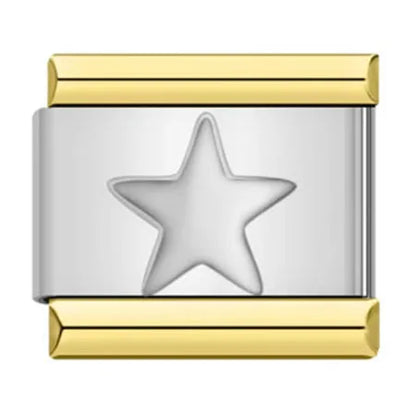 Star Italian Charm Link 312