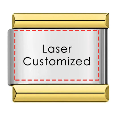 Laser Customization Italian Charm 514