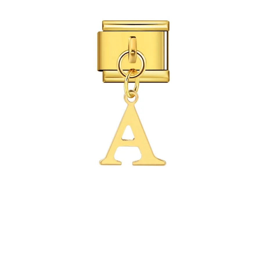 Gold Color Pendant 26 English Letter 520