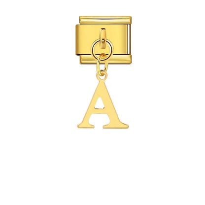 Gold Color Pendant 26 English Letter 520