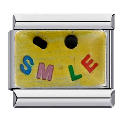 Words Italian Charm Links 079