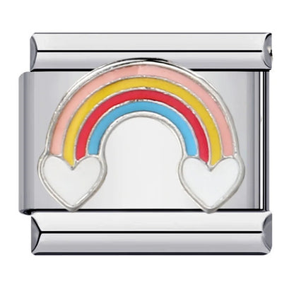 Rainbow Italian Charm Links 151