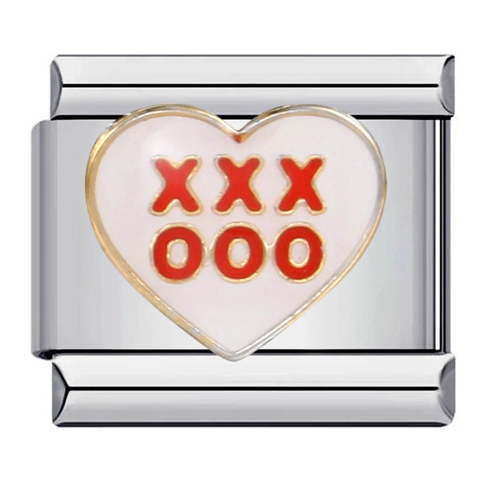 Heart Italian Charm Link 331