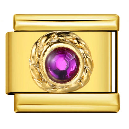 Round Italian Charm Links 160