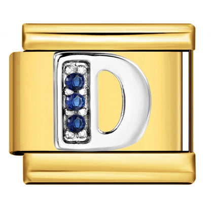Gold Color 26 English Letters 383